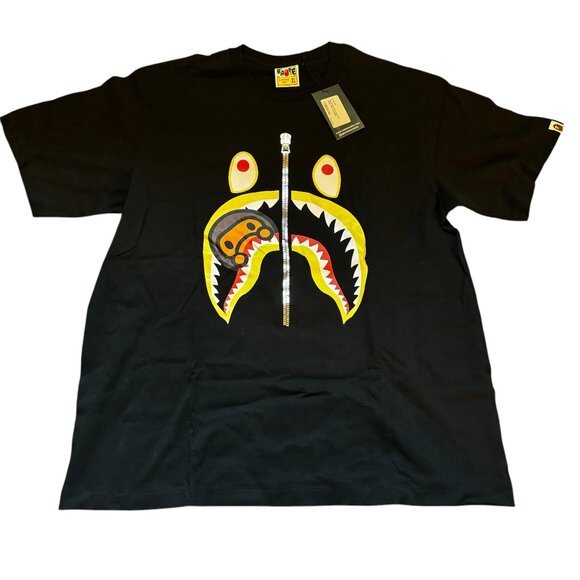 BAPE Colors Milo Shark Tee 'Black'